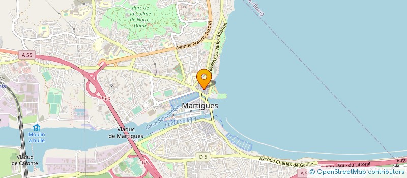 localisation de l'entreprise MONSIEUR ABDALLAH ALJANE à MARTIGUES