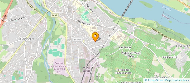 localisation de l'entreprise MONSIEUR ABDALLAH ALJEFEYEL  SAUMUR