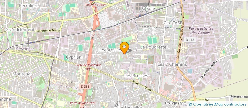 localisation de l'entreprise MONSIEUR ABDALLAH AMARA  VILLEURBANNE