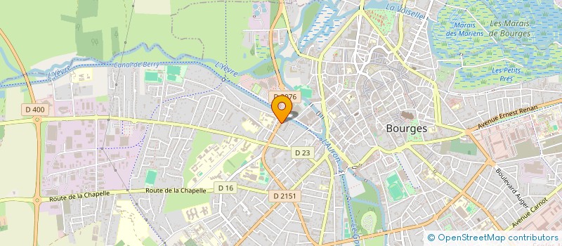 localisation de l'entreprise MONSIEUR ABDALLAH ANDARIA TOTO  BOURGES