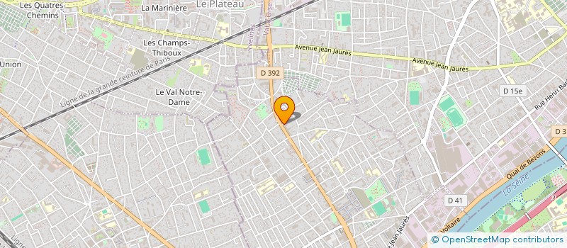 localisation de l'entreprise MONSIEUR ABDALLAH AOUN à BEZONS