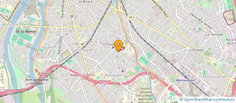 localisation de l'entreprise MONSIEUR ABDALLAH ARAW ABOUBAKER  TOULOUSE