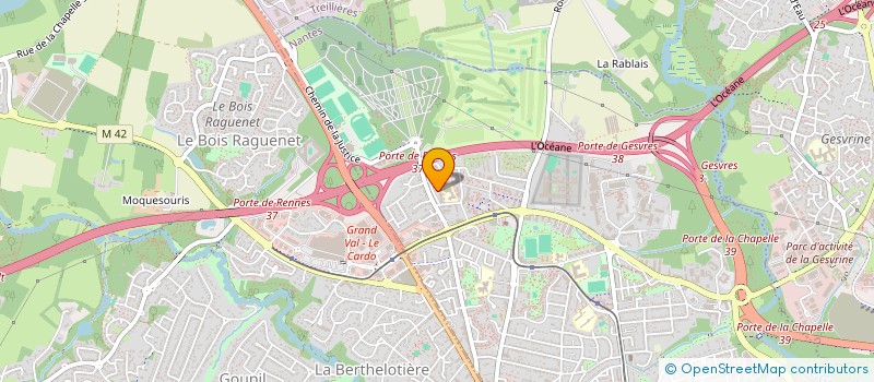 localisation de l'entreprise MONSIEUR ABDALLAH BALID à NANTES