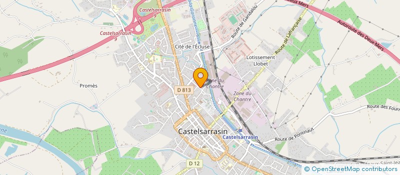 localisation de l'entreprise MONSIEUR ABDALLAH BARKA  CASTELSARRASIN