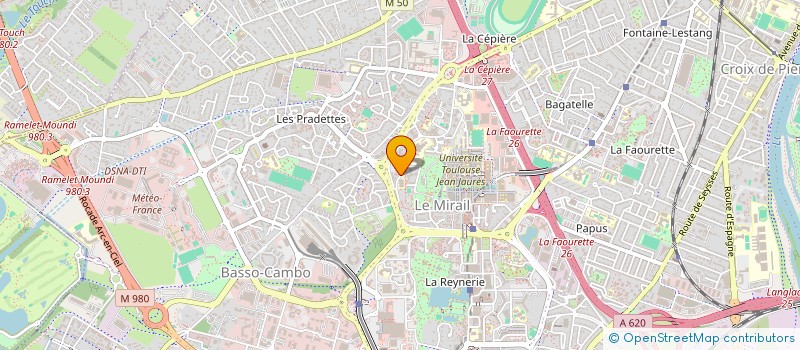 localisation de l'entreprise MONSIEUR ABDALLAH BELLATRECHE  TOULOUSE