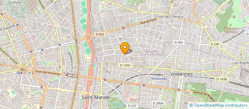 localisation de l'entreprise MONSIEUR ABDALLAH BEN ABDALLAH à MONTREUIL