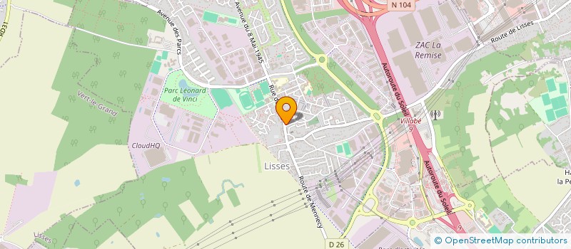 localisation de l'entreprise MONSIEUR ABDALLAH BENHAMOUDA  LISSES