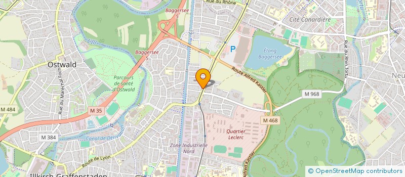 localisation de l'entreprise MONSIEUR ABDALLAH BLALTA  ILLKIRCH-GRAFFENSTADEN