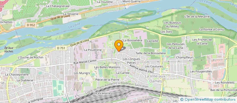 localisation de l'entreprise MONSIEUR ABDALLAH BOUGHLIEM  SAVONNIERES