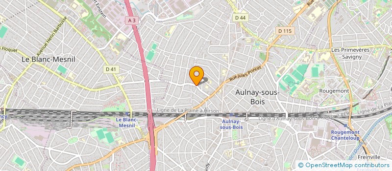 localisation de l'entreprise MONSIEUR ABDALLAH BOUNNIT à AULNAY-SOUS-BOIS