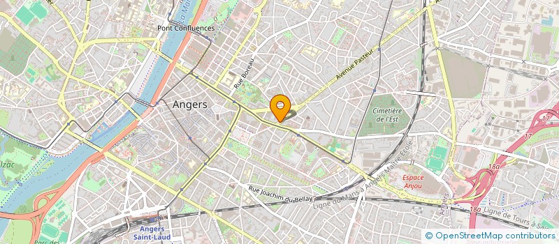 localisation de l'entreprise MONSIEUR ABDALLAH BOUZAMITA à ANGERS