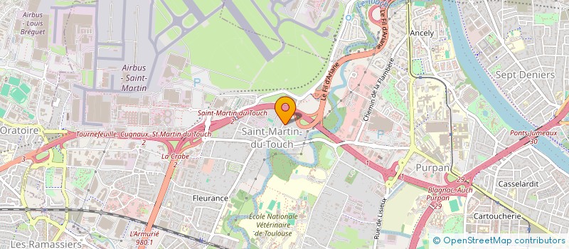 localisation de l'entreprise MONSIEUR ABDALLAH BRAHIMI  TOULOUSE