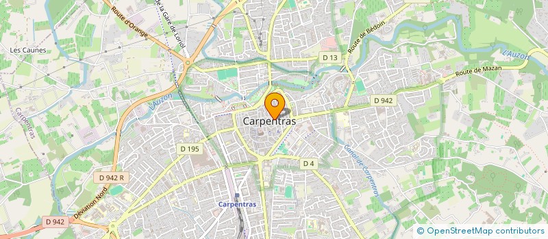 localisation de l'entreprise MONSIEUR ABDALLAH DAALOUL à CARPENTRAS