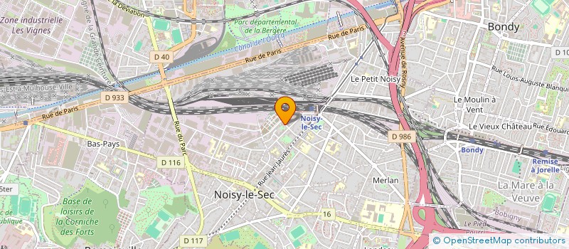 localisation de l'entreprise MONSIEUR ABDALLAH DAGMOUNE à NOISY-LE-SEC