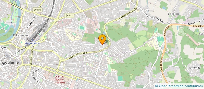 localisation de l'entreprise MONSIEUR ABDALLAH DAHMANI  ANGOULEME