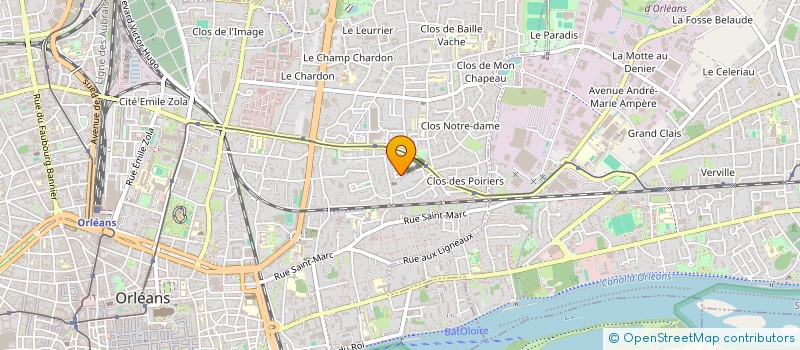 localisation de l'entreprise MONSIEUR ABDALLAH DAOUD OSMAN  ORLEANS