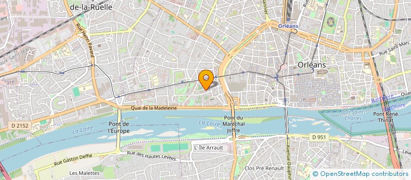 localisation de l'entreprise MONSIEUR ABDALLAH DIALLO à ORLEANS