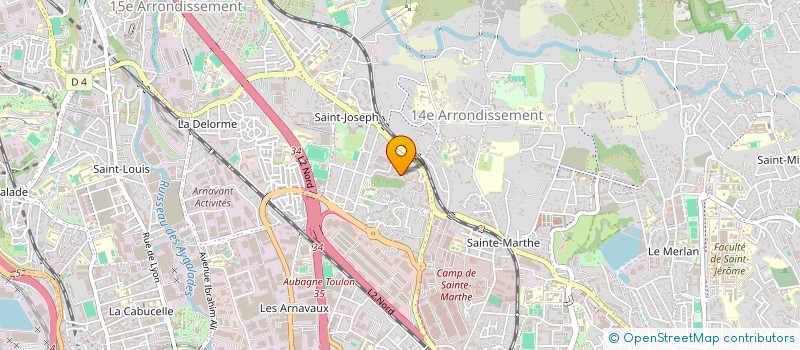 localisation de l'entreprise MONSIEUR ABDALLAH DJEBAILI à MARSEILLE
