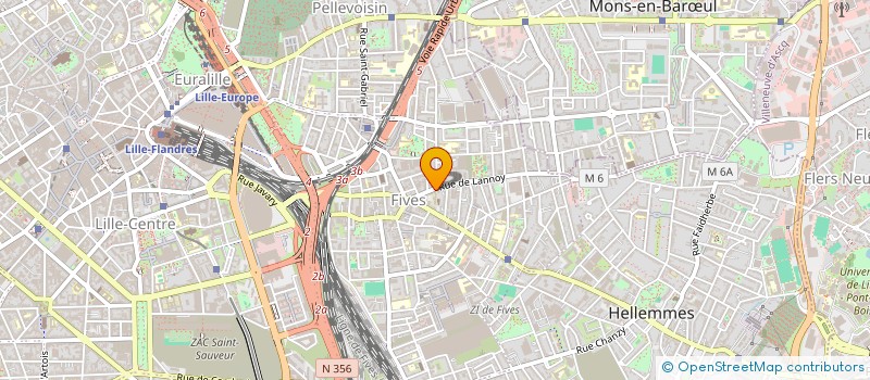 localisation de l'entreprise MONSIEUR ABDALLAH DJUMOUA ADAM à LILLE