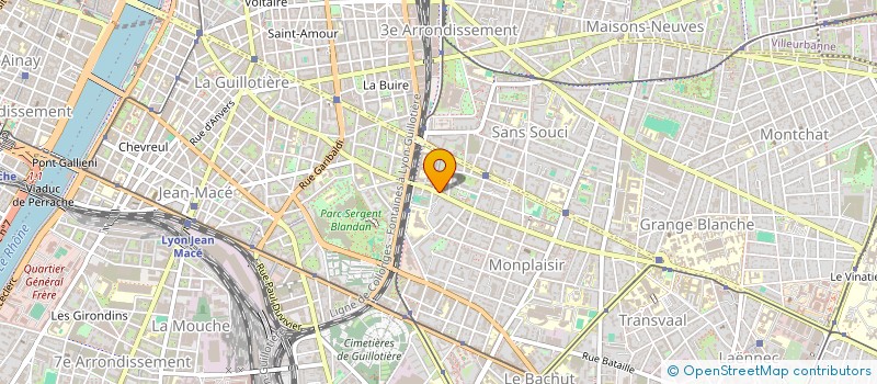 localisation de l'entreprise MONSIEUR ABDALLAH DRISS  LYON