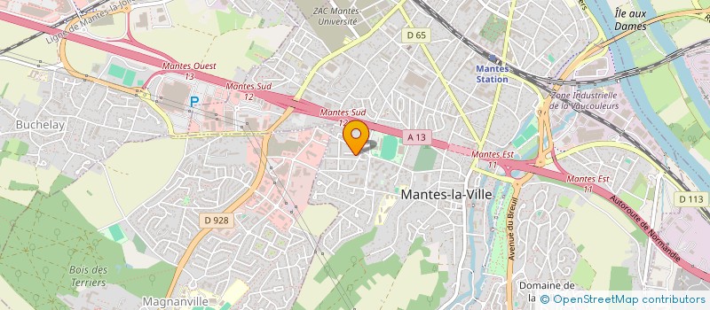 localisation de l'entreprise MONSIEUR ABDALLAH EL MAOUALKHEIR  MANTES-LA-VILLE