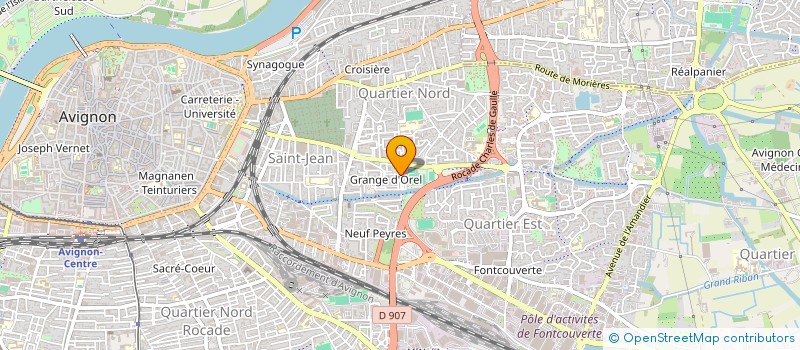 localisation de l'entreprise MONSIEUR ABDALLAH ELISSAOUI  AVIGNON