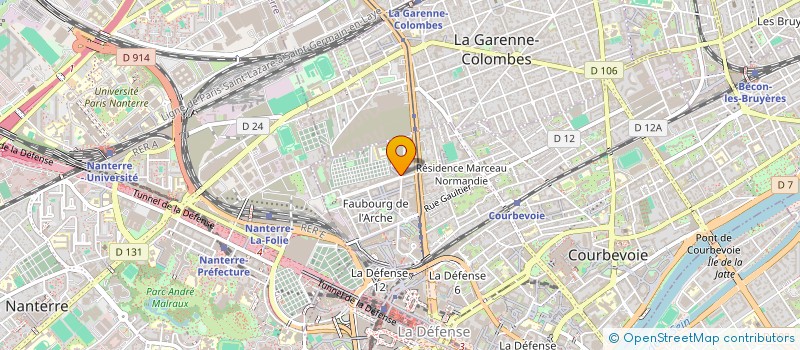localisation de l'entreprise MONSIEUR ABDALLAH FAIK à COURBEVOIE