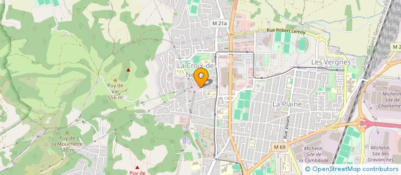 localisation de l'entreprise MONSIEUR ABDALLAH FARHAT  CLERMONT-FERRAND