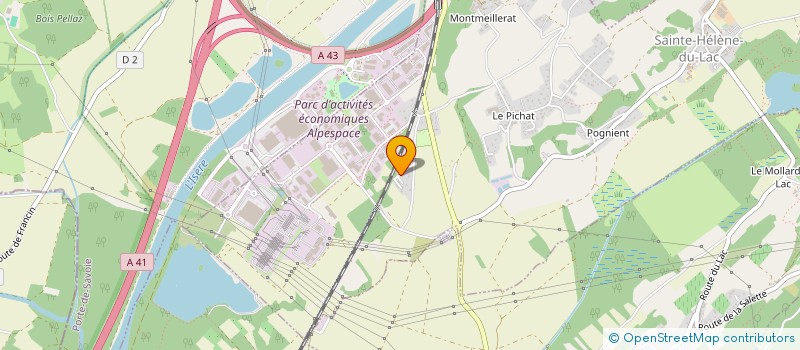 localisation de l'entreprise MONSIEUR ABDALLAH FETTAH  SAINTE-HELENE-DU-LAC