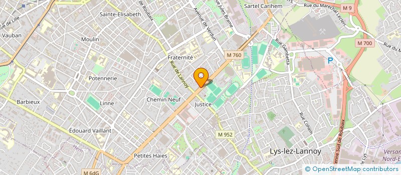 localisation de l'entreprise MONSIEUR ABDALLAH GACEM  ROUBAIX