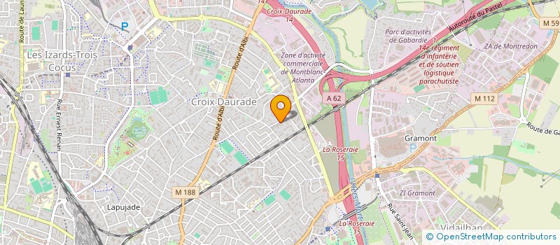 localisation de l'entreprise MONSIEUR ABDALLAH HADDOUCHE à TOULOUSE