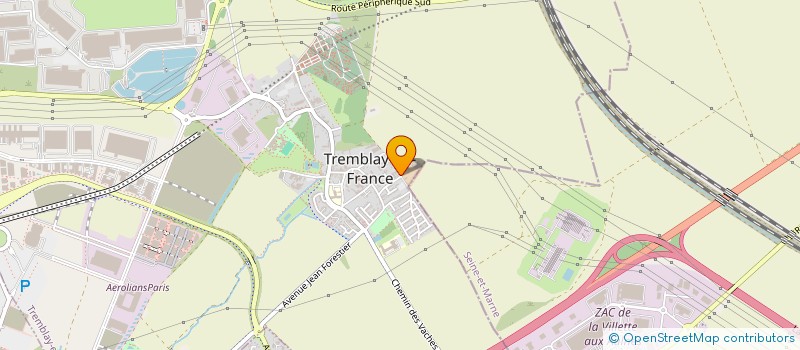 localisation de l'entreprise MONSIEUR ABDALLAH HADJALI à TREMBLAY-EN-FRANCE