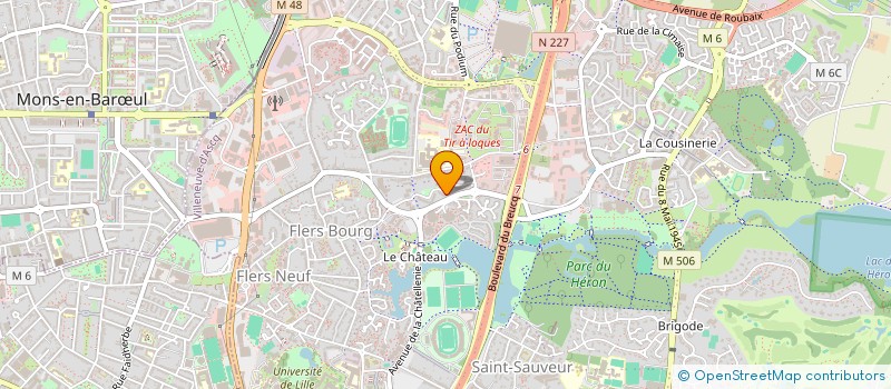 localisation de l'entreprise MONSIEUR ABDALLAH HALBOT  VILLENEUVE-D'ASCQ