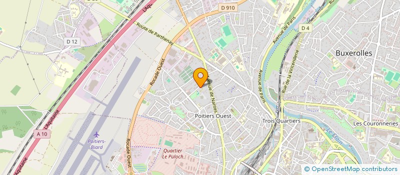 localisation de l'entreprise MONSIEUR ABDALLAH HAMAD ABDULWAHAB  POITIERS