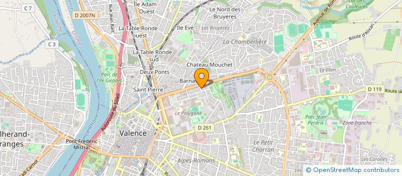 localisation de l'entreprise MONSIEUR ABDALLAH HERZI  VALENCE