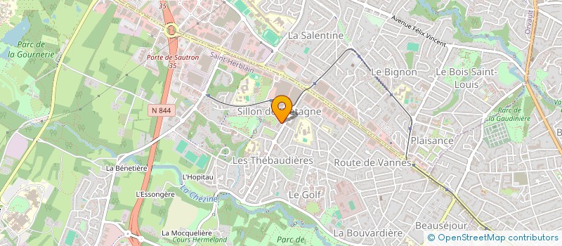 localisation de l'entreprise MONSIEUR ABDALLAH HISSEIN  SAINT-HERBLAIN