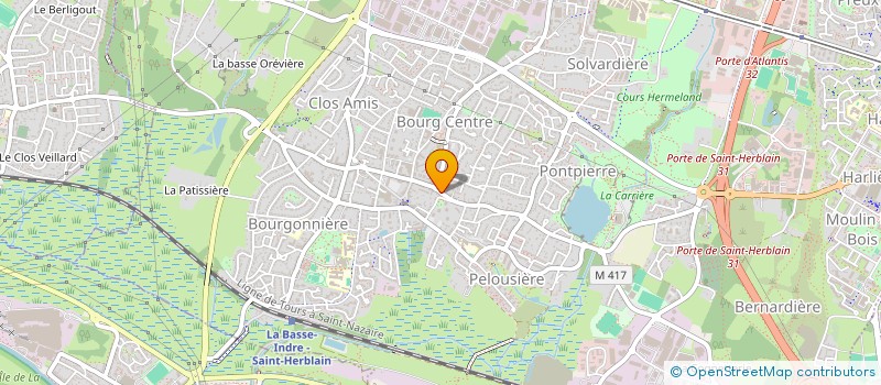 localisation de l'entreprise MONSIEUR ABDALLAH HUSSEIN SUGAR  SAINT-HERBLAIN