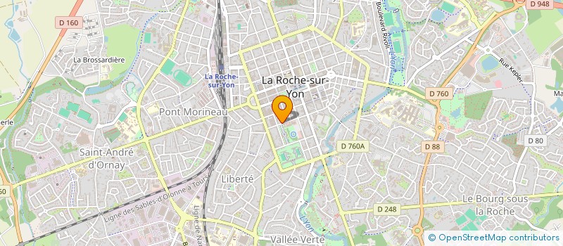localisation de l'entreprise MONSIEUR ABDALLAH IBRAHIM ADAM à LA ROCHE-SUR-YON