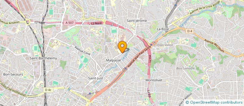 localisation de l'entreprise MONSIEUR ABDALLAH IBRAHIM YAHYA à MARSEILLE