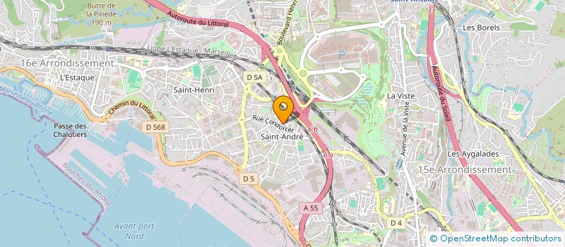 localisation de l'entreprise MONSIEUR ABDALLAH IDRI à MARSEILLE
