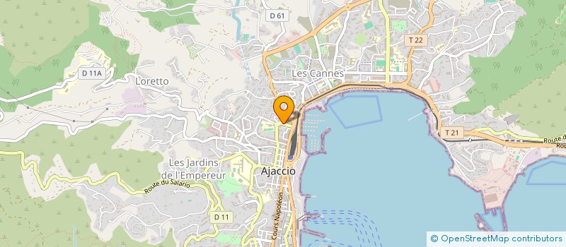localisation de l'entreprise MONSIEUR ABDALLAH KAHLAOUI à AJACCIO