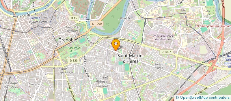 localisation de l'entreprise MONSIEUR ABDALLAH KETFI  SAINT-MARTIN-D'HERES