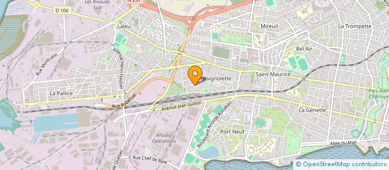 localisation de l'entreprise MONSIEUR ABDALLAH KHAZRAOUI  LA ROCHELLE