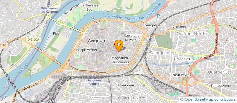 localisation de l'entreprise MONSIEUR ABDALLAH KOUALED  AVIGNON