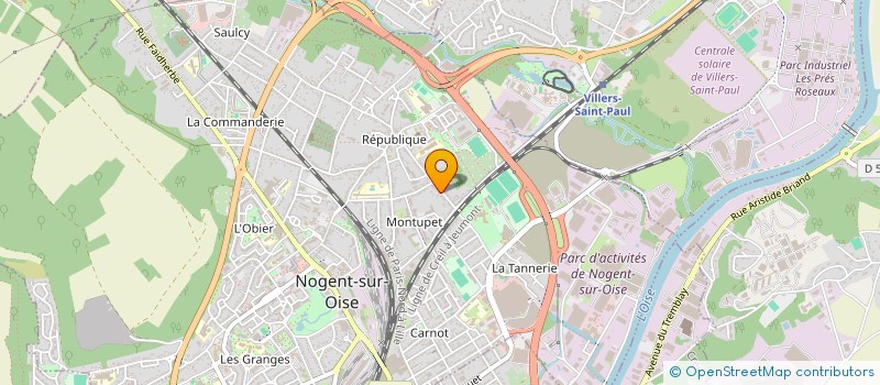 localisation de l'entreprise MONSIEUR ABDALLAH LAKHDARI  NOGENT-SUR-OISE