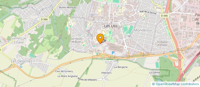 localisation de l'entreprise MONSIEUR ABDALLAH LAMINE à LES ULIS