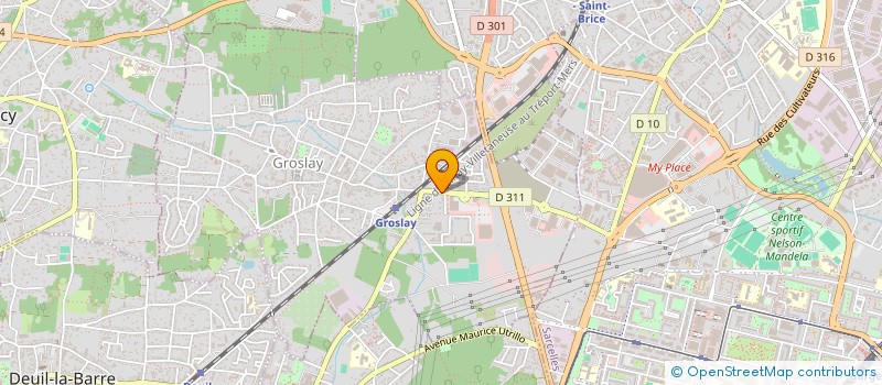 localisation de l'entreprise MONSIEUR ABDALLAH LEKHLIFI  GROSLAY