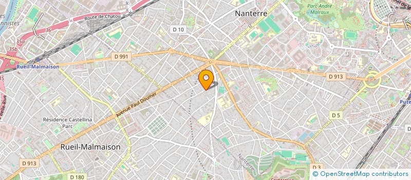 localisation de l'entreprise MONSIEUR ABDALLAH LOUNIS  NANTERRE