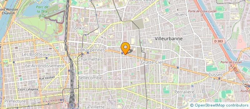 localisation de l'entreprise MONSIEUR ABDALLAH MAAREF  VILLEURBANNE