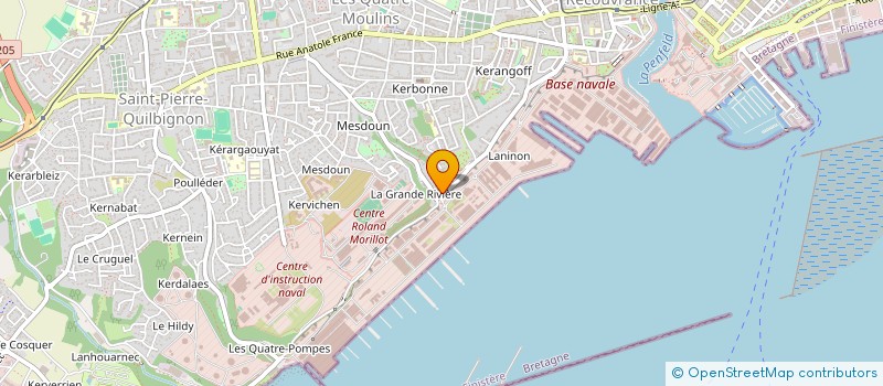 localisation de l'entreprise MONSIEUR ABDALLAH MEDGA à BREST